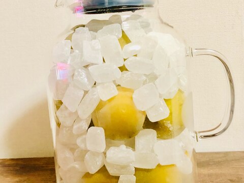 梅と氷砂糖だけ★簡単梅シロップ